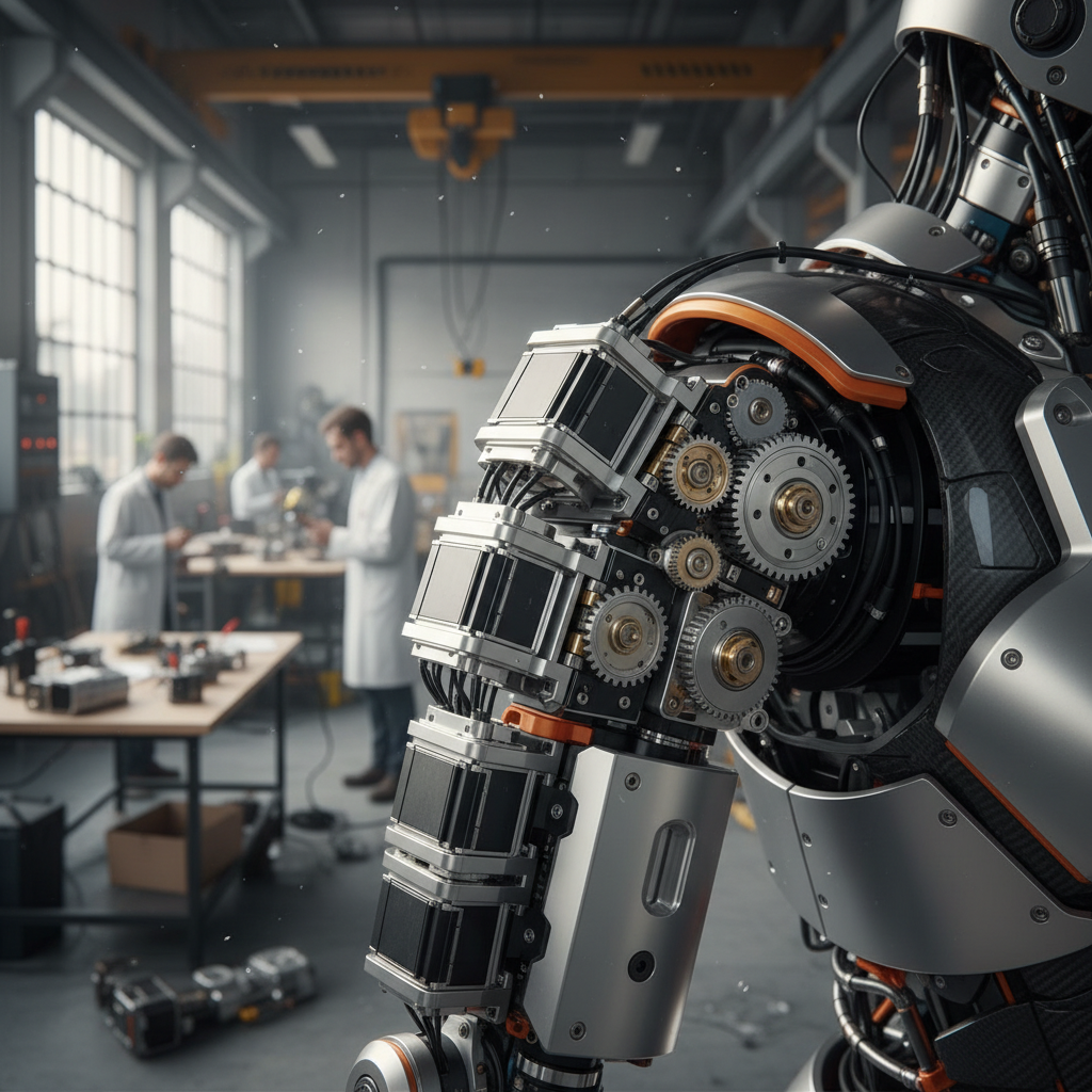 actionneurs électriques compacts pour robots humanoïdes